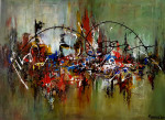 Meet you there 60x80 cm Art Expo NYC catalogue 2019 (sold)