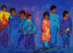 Waiting 60 x 80 cm Art San Diego Ca. USA Catalog 2018