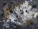 In control 60x80cm acrylic on canvas with frame (sold)