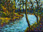 Forest of Dean (GB) 30 x 40 cm acrylic on canvas (sold)
