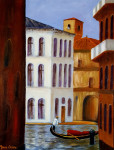 Venice II 50 x 40 cm acrylic on canvas (sold)