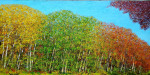 Indian summer 61 x 122 cm acrylic on panel