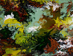 Magical forest 2  60x80cm acrylic paint on canvas with fr