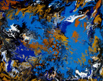 Another world V  40 x 50 cm acrylic paint on canvas