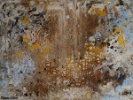 Mystical forest 60 x 80 cm mixed media on canvas (sold)