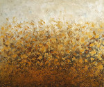 Peaceful Autumn 100 x 120 x 4 cm (sold)