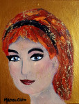 Untitled 30 x 24 cm acrylic paint on canvas