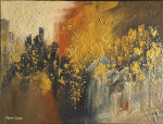 Going home 64x84cm acrylic paint on canvas with frame (sold)