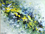 Greenery 60 x 80 x 4 cm acrylic paint on canvas