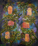 Four Seasons Sonnets Vivaldi 120x100cm acrylic on canvas