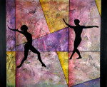 Artifact 100x120x4cm acrylic paint on canvas (sold)