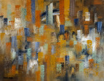 Going home II 70 x 90 x 4 cm acrylic paint on canvas (sold)