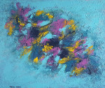 Attached 100x120x4cm acrylic paint/mixed media (sold)