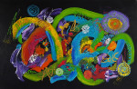 Inspiration 80 x 120 cm acrylic on canvas (sold)