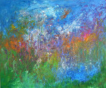 Summer breeze 100x120x4cm acrylic on canvas (sold)